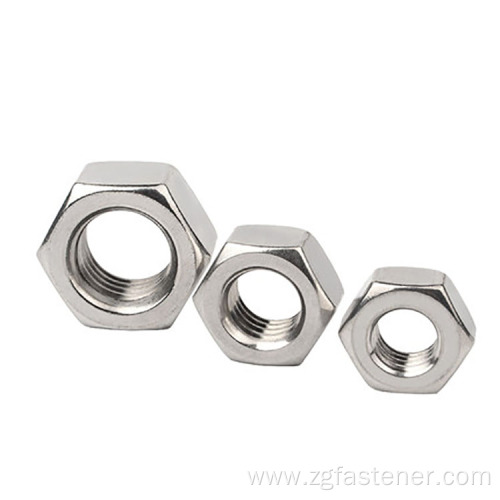 Stainless steel 316 hexagon nut DIN934